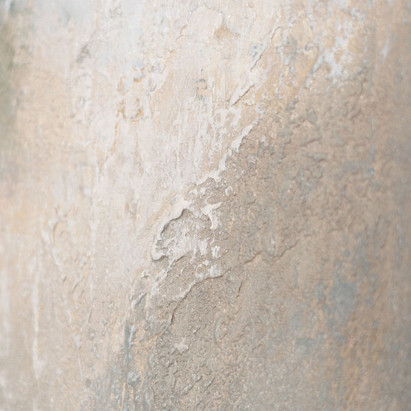 Cuadro acrílico enmarcado “Transiciones de luz” – Arte abstracto para pared en azul y dorado