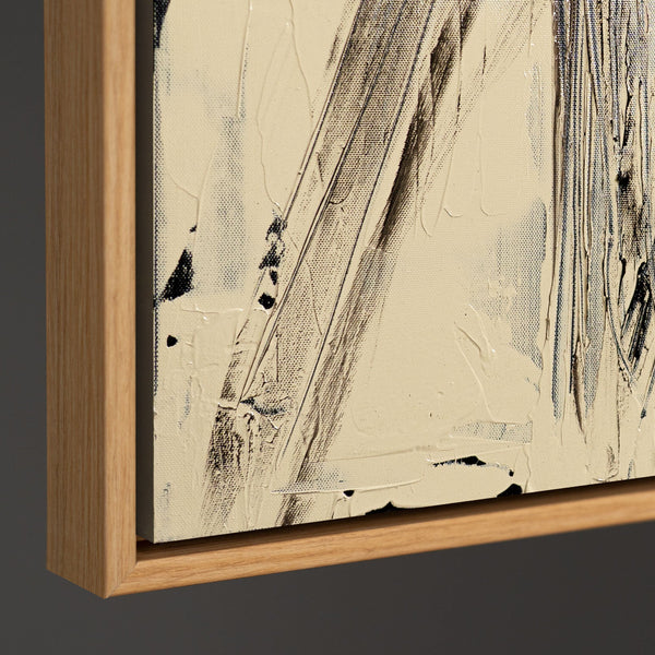 Feine Struktur und Materialität eines abstrakten Kunstwerks