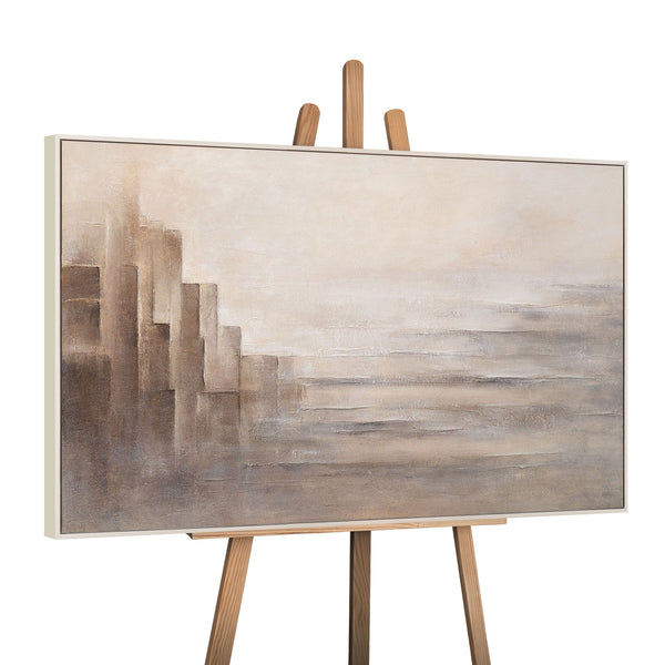 Pintura Pintada a Mano “Límites de la Ilusión” – Arte Moderno para la Pared en Lienzo