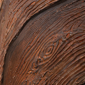 Cuadro abstracto pintado a mano "Aliento del árbol" - pintura acrílica con marco