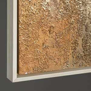 Material und Eigenschaften eines strukturierten Leinwandbildes, Infografik