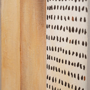 Lienzo abstracto «Ciudad de Figuras» – Cuadros modernos para el salón