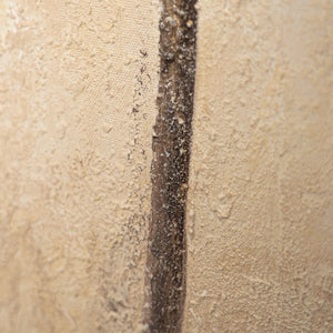 Cuadro acrílico pintado a mano «Aliento de verano» – Arte abstracto moderno con marco