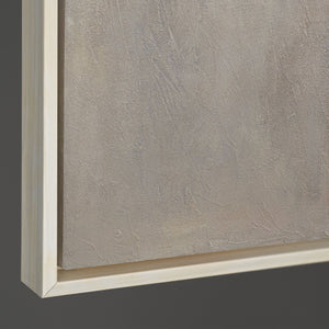 Cuadro grande para salón "Isla en llamas" sobre lienzo enmarcado