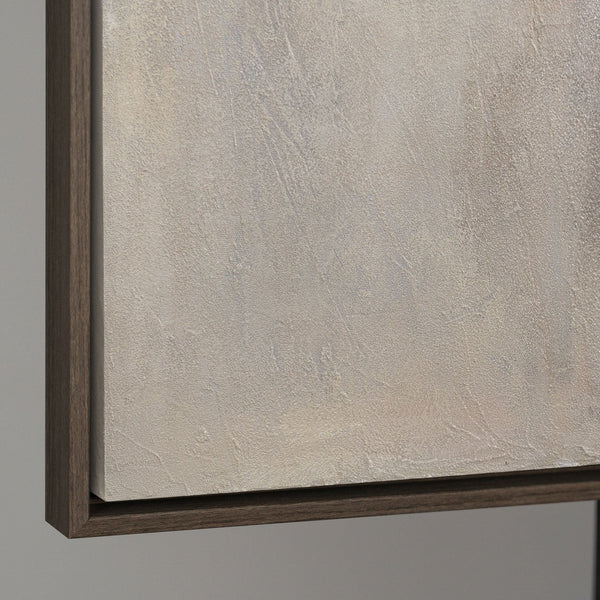 Cuadro grande para salón "Isla en llamas" sobre lienzo enmarcado