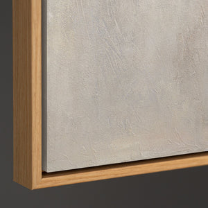 Cuadro grande para salón "Isla en llamas" sobre lienzo enmarcado