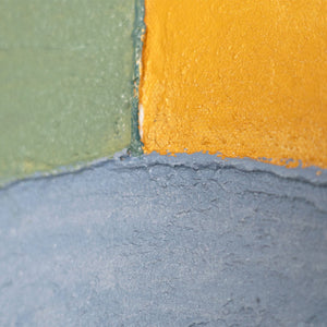 Abstraktes Bild im Rahmen „Kreislauf des Lebens“