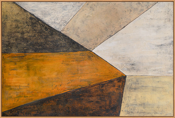 Cuadros modernos para el salón de la serie "Encuentro de Planos"