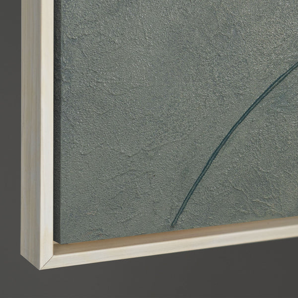 Cuadros acrílicos modernos como decoración de pared serena en el marco "Eternal Line".