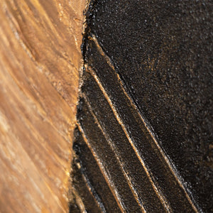 Cuadro acrílico pintado a mano con marco “Adornos Naturales” – Decoración de pared moderna
