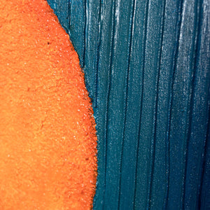 Pintura acrílica pintada a mano "Equilibrio de la fertilidad" – Arte mural abstracto con textura