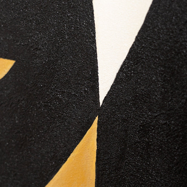 Modernes abstraktes Gemälde für stilvolle Innenräume in neutralen Farben