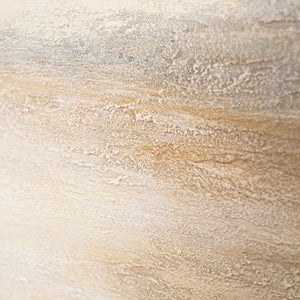 Cuadro moderno enmarcado "Mañana brumosa" – pintura acrílica texturizada sobre lienzo