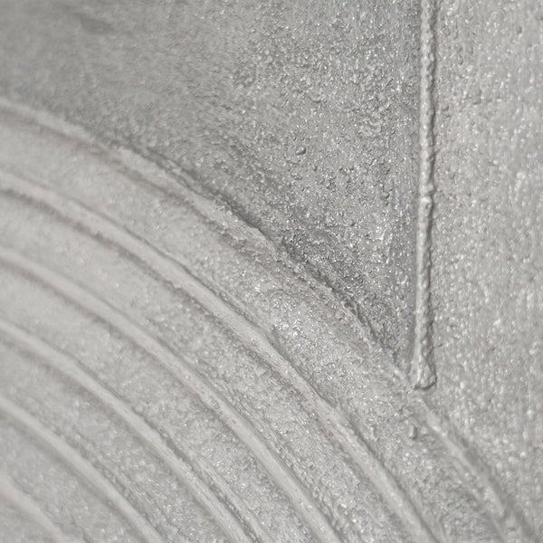 Lienzo de arte abstracto "Acorde Gris" – Decoración de pared moderna para la sala de estar