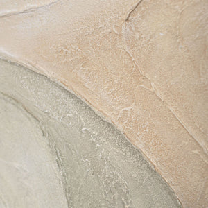 Pintura acrílica sobre lienzo «Huellas de lluvia» – Arte mural moderno con textura