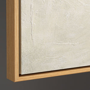 Pintura acrílica sobre lienzo «Huellas de lluvia» – Arte mural moderno con textura