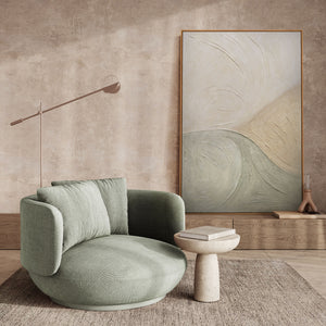 Pintura acrílica sobre lienzo «Huellas de lluvia» – Arte mural moderno con textura