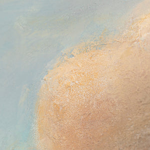 Cuadro pintado a mano sobre lienzo «La levedad del ser» – Pintura acrílica moderna del mar