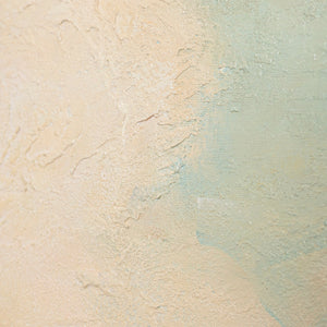 Cuadro pintado a mano sobre lienzo «La levedad del ser» – Pintura acrílica moderna del mar