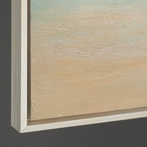 Cuadro pintado a mano sobre lienzo «La levedad del ser» – Pintura acrílica moderna del mar