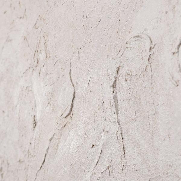 Cuadro acrílico pintado a mano con marco "El Susurro del Tiempo" – Arte abstracto estructural