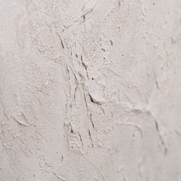 Cuadro acrílico pintado a mano con marco "El Susurro del Tiempo" – Arte abstracto estructural