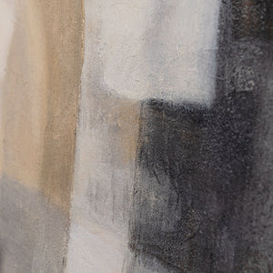 Cuadro pintado a mano «Luz Fantasmal» – Pintura moderna texturizada con marco