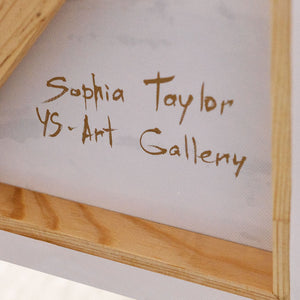 Acrylbild mit Struktur – Elegante Abstrakte Kunst in Beige & Grau „Sandwellen“