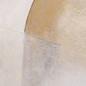 Cuadro acrílico pintado a mano sobre lienzo «Línea del horizonte» – Arte mural moderno para el salón