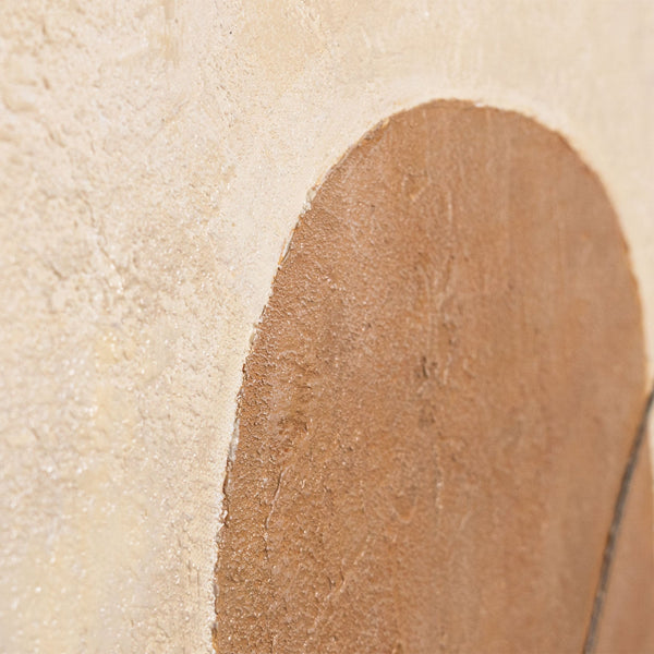 Pintura texturizada – Lienzo pintado a mano “Equilibrio de contrastes”