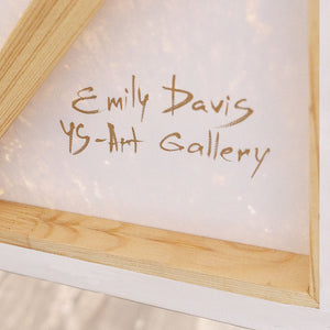 Pintura texturizada – Lienzo pintado a mano “Equilibrio de contrastes”