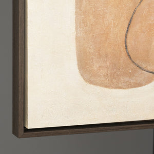 Pintura texturizada – Lienzo pintado a mano “Equilibrio de contrastes”