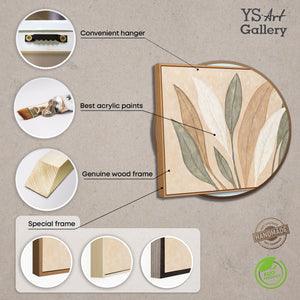 Handgemalte Acrylkunst Strukturmalerei