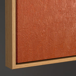 Abstraktes Bild im Rahmen „Kreislauf des Lebens“