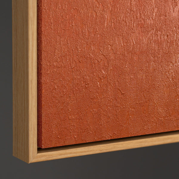 Abstraktes Bild im Rahmen „Kreislauf des Lebens“