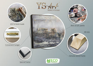 Abstrakte Wandkunst modern