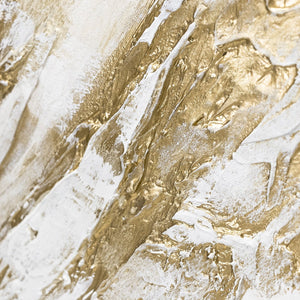 Nahaufnahme Bergmotiv in abstrakter Strukturtechnik