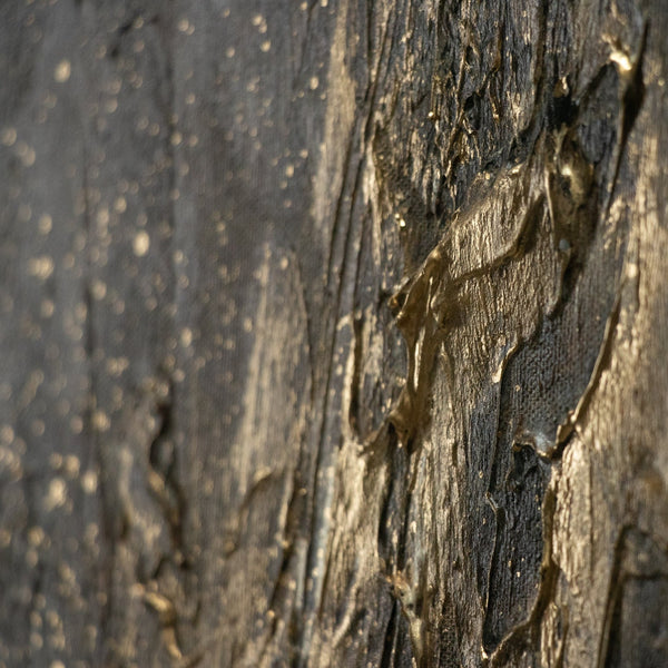 Strukturdetails moderner Acrylkunst auf Leinwand