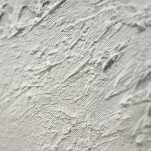 Strukturierte Oberfläche des Wandbilds mit feiner Textur