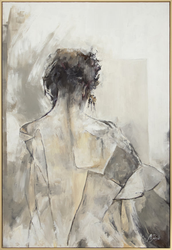 Handgemaltes Acrylbild auf Leinwand