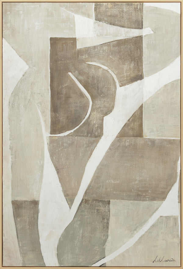 Künstlerische Acrylmalerei Struktur Deko