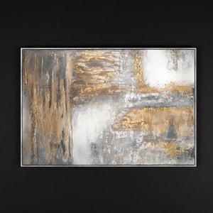 bilder mit rahmen beige