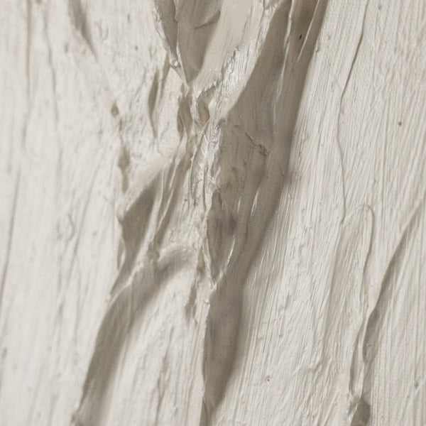 Nahaufnahme der plastischen Textur auf Leinwand