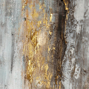 Abstraktes Bild „Milchstraße II“ – Wandkunst auf Leinwand Modern