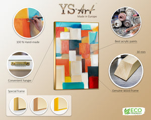 Handgemaltes Leinwandbild modern