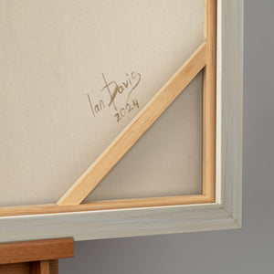 bilder mit rahmen beige