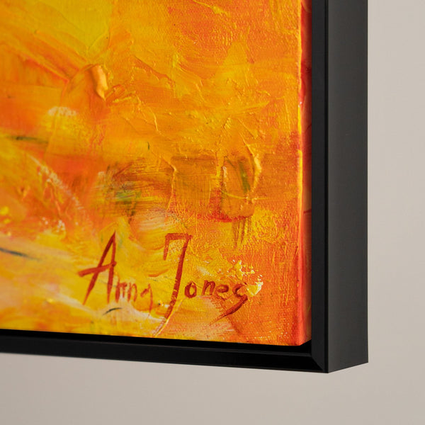 moderne bilder mit schwarzem rahmen