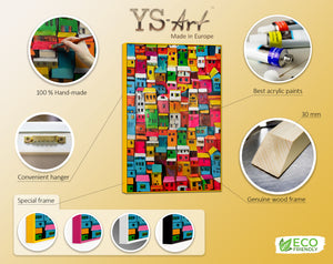 bilder abstrakt mit rahmen