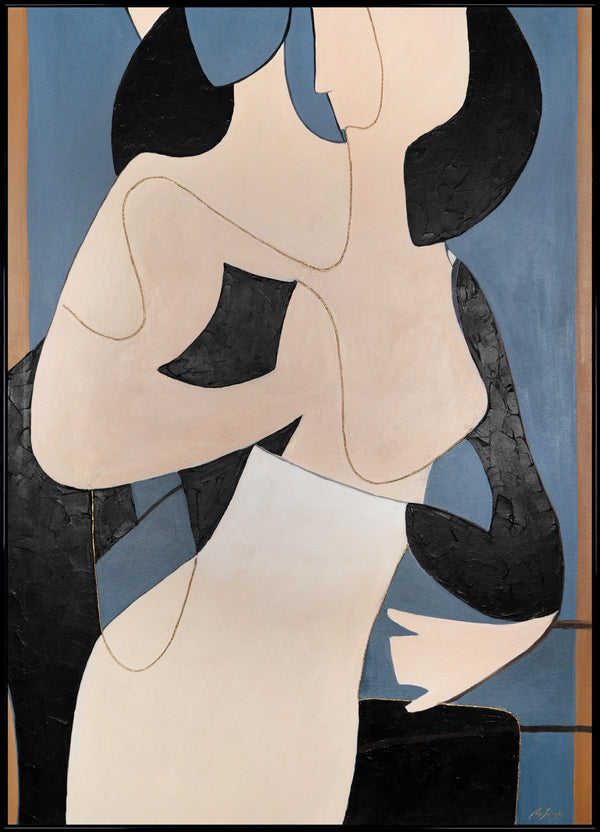 Handgemaltes Leinwandbild modern