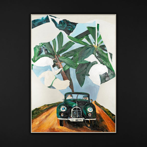 kunst bild mit rahmen